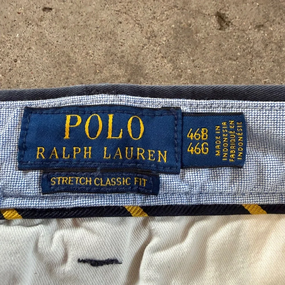 LOT of 3 Polo Ralph Lauren Shorts Men 46B/ 46B Multi Stretch Classic Fit Chino